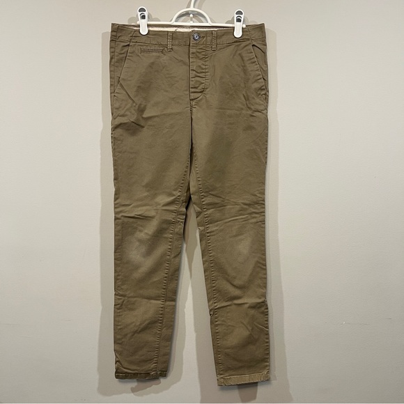 JACK & JONES Beige Slim Fit Marco Khaki Pants (31/34) - Picture 2 of 8